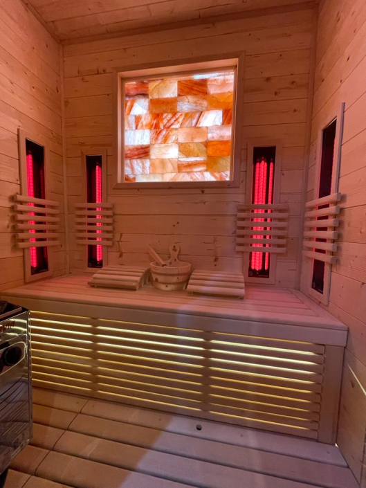 Spruce and American Basswood Sauna