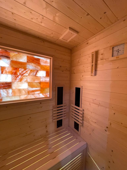 Spruce and American Basswood Sauna