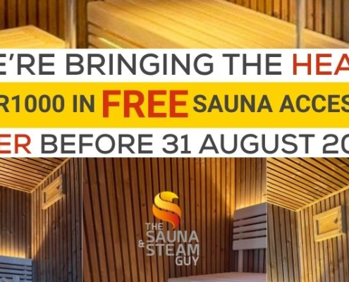 Custom Home Sauna and Steam Room
